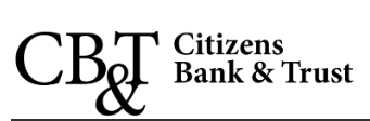Citizens Bank & Trust, Inc.